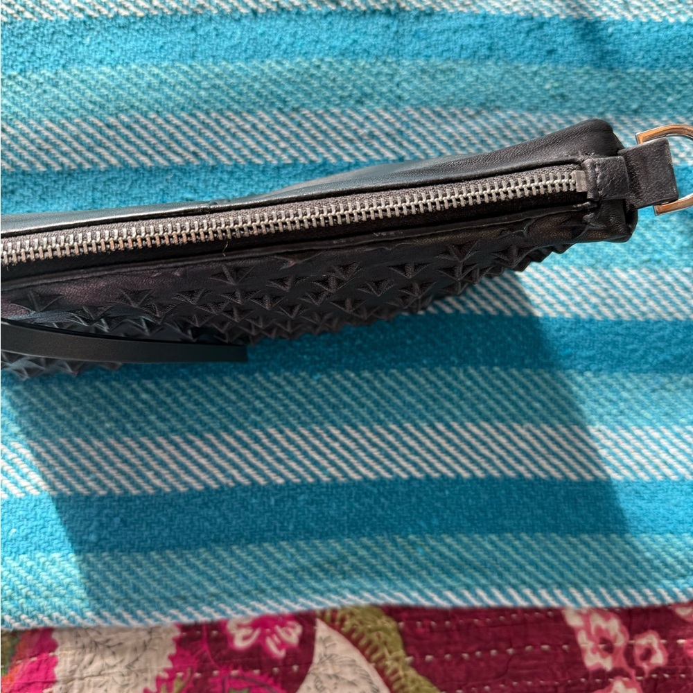 All Saints Black Star-Studded Crossbody Bag - Picture 2 of 16